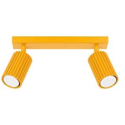 Sollux Lighting Karbon lampada da soffitto 2x10 W giallo SL.2358