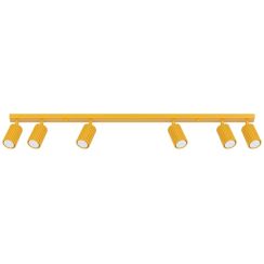 Sollux Lighting Karbon lampada da soffitto 6x10 W giallo SL.2362