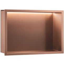 Rea mensola per nicchia 45 cm rame REA-08567