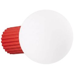 Sollux Lighting Halo lampada da parete 1x8 W bianco-rosso SL.2394