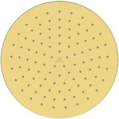Ideal Standard Idealrain soffione doccia 25x25 cm rotonda oro A8554A2