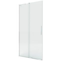 New Trendy Smart parete doccia walk-in 100 cm cromo lucida/vetro trasparente EXK-4087-WL