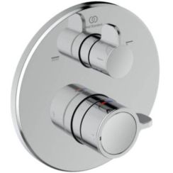 Ideal Standard Ceraplus rubinetto per vasca e doccia da incasso con termostato cromo A8593AA