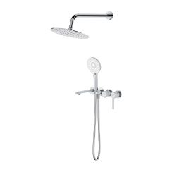 Cersanit Virgo set per vasca e doccia da incasso con soffione cromo S522-116
