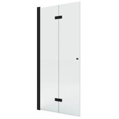 New Trendy New Soleo Black parete doccia walk-in 100 cm nero opaca/vetro trasparente K-5755