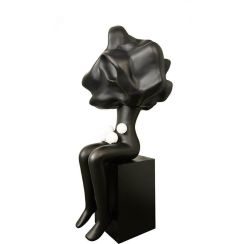 Moosee Human lampada da terra 4x3 W nero MSE1501100616