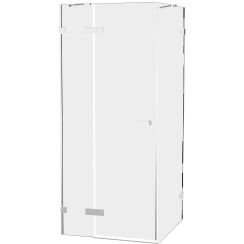 New Trendy Oxia box doccia 80x80 cm quadrato cromo lucida/vetro trasparente AXJ-0103-WU