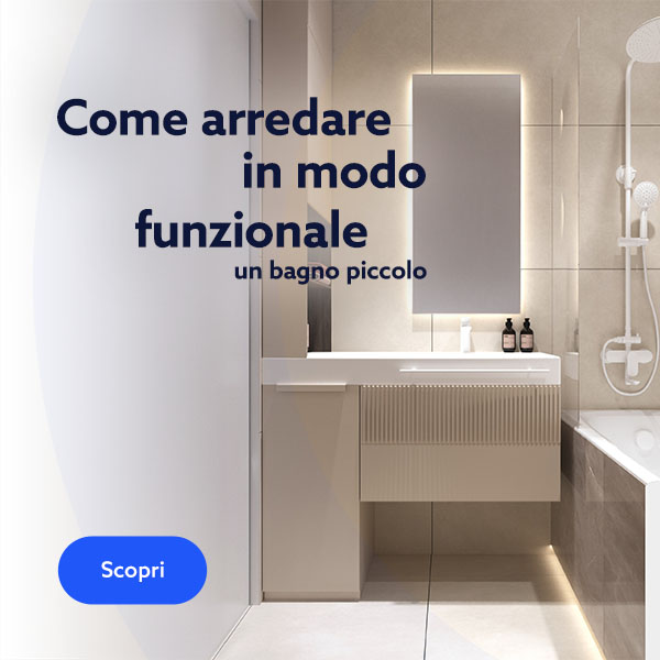 Come arredare in modo funzionale un bagno piccolo