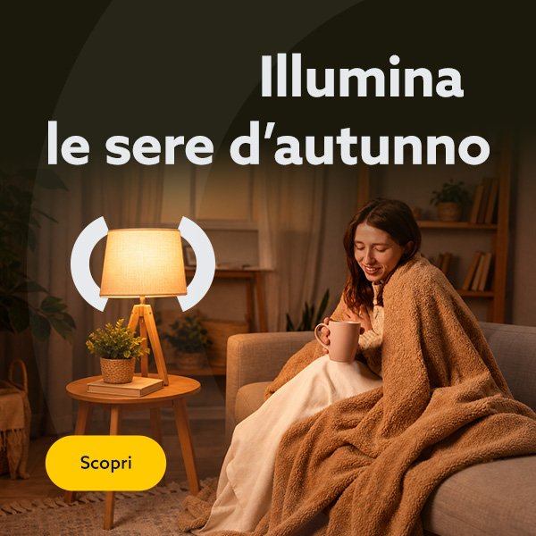 Illumina le sere d&rsquo;autunno