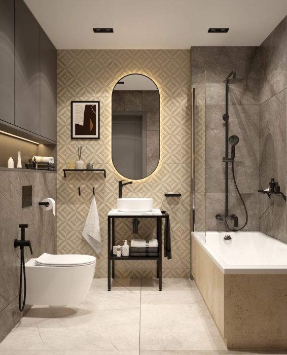 Piccolo bagno funzionale